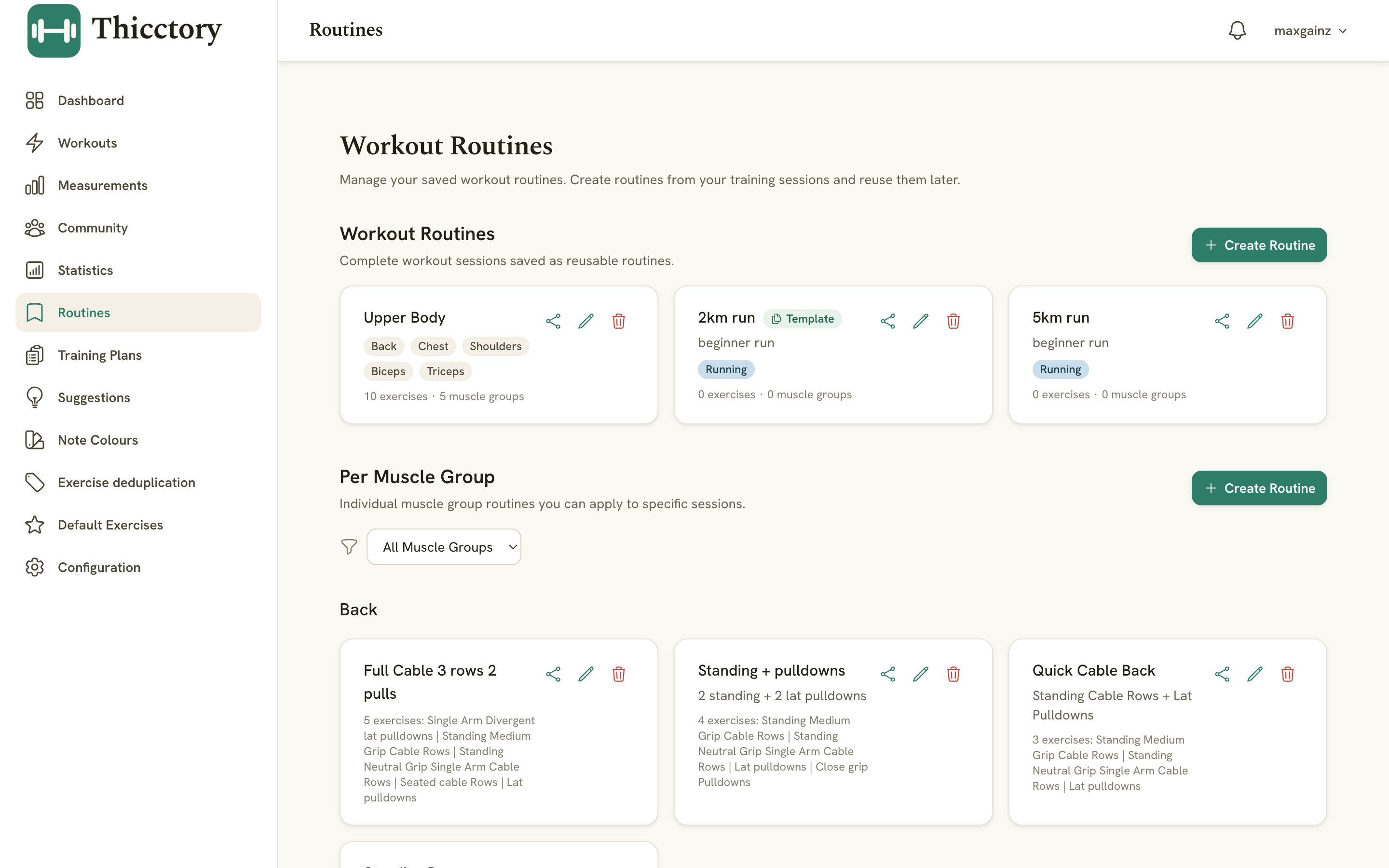 Routines